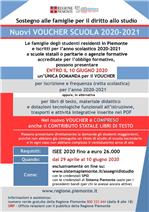 Bando Voucher scuola 2020/2021