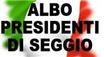 logo albo presidenti di seggio