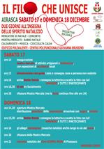 Il Filo che Unisce - sabato 17 e domenica 18 dicembre 2022